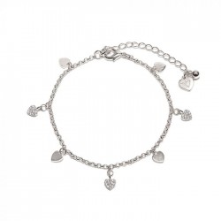 Bracciale multi cuori...